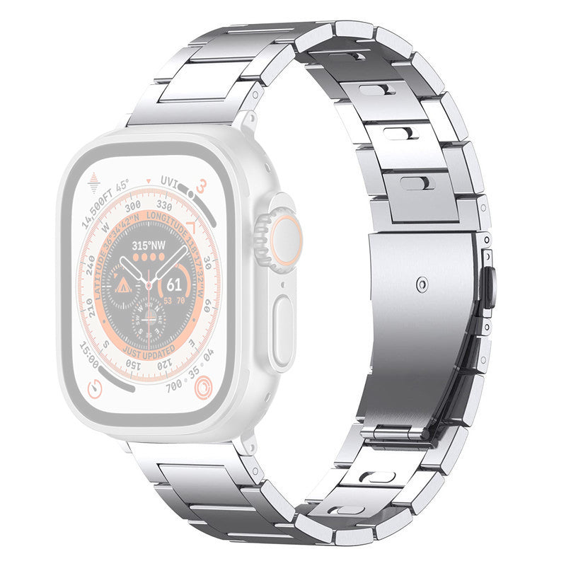 For Apple Watch Ultra Ultra 2 49mm Series 8 9 7 45mm Series 6 5 4 SE SE (2022) 44mm Series 3 2 1 42mm Titanium Alloy Smartwatch Strap For Apple Watch Ultra Ultra 2 49mm Series 8 9 7 45mm Series 6 5 4 SE SE (2022) 44mm Series 3 2 1 42mm Titanium Alloy Smartwatch Strap